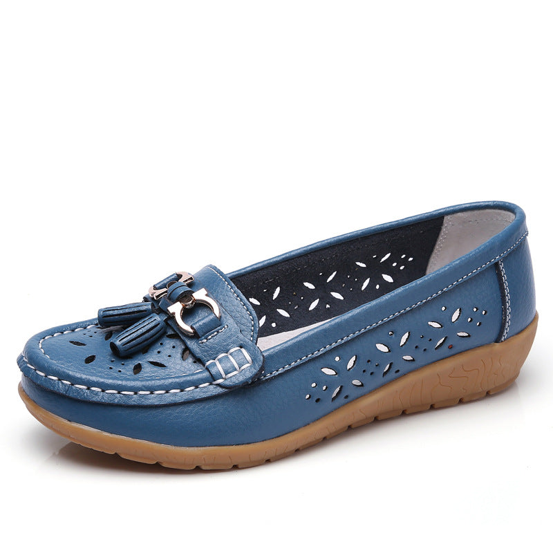 Heidi-Mode Neue Weibliche Erbsen Slipper