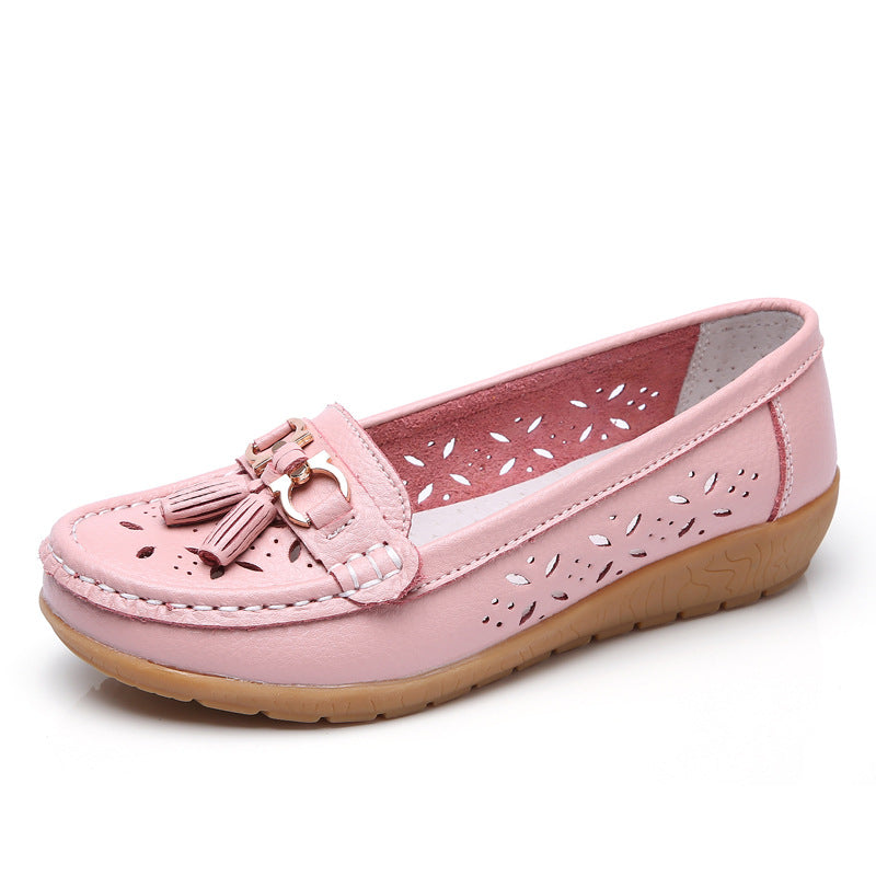Heidi-Mode Neue Weibliche Erbsen Slipper