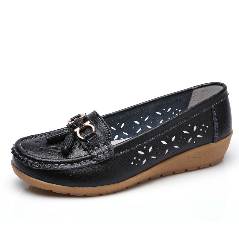 Heidi-Mode Neue Weibliche Erbsen Slipper