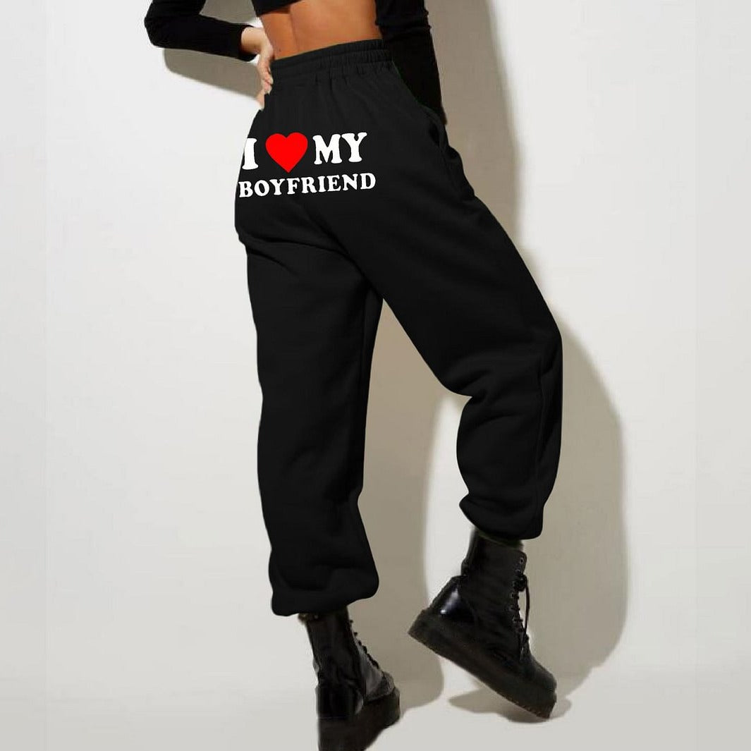 Heidi-Mode ™ | I Love My Boyfriend Jogginghose