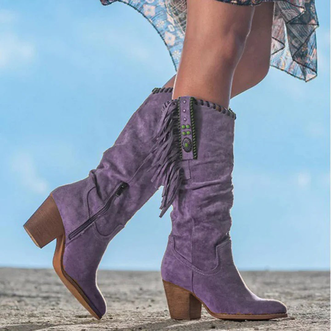 Heidi-Mode - Westernstiefeletten