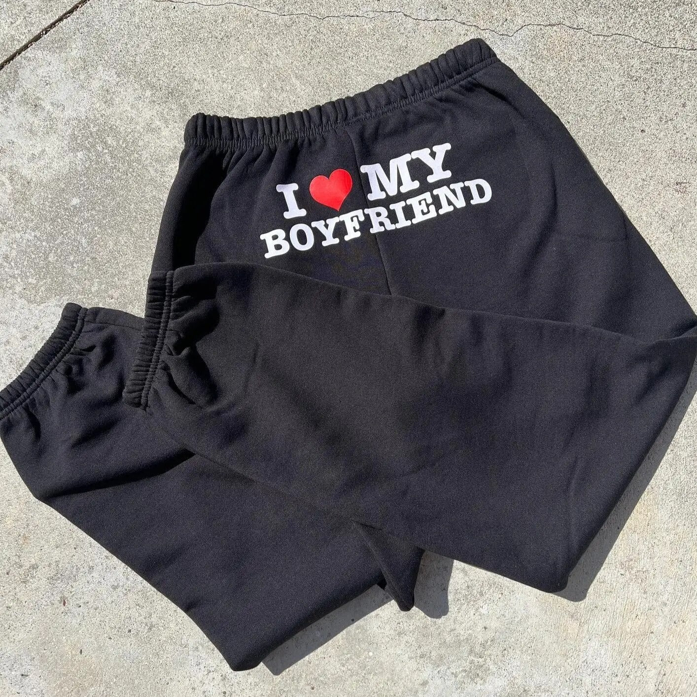 Heidi-Mode ™ | I Love My Boyfriend Jogginghose