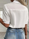 Heidi-Mode - Elegantes Top Mit V-Ausschnitt