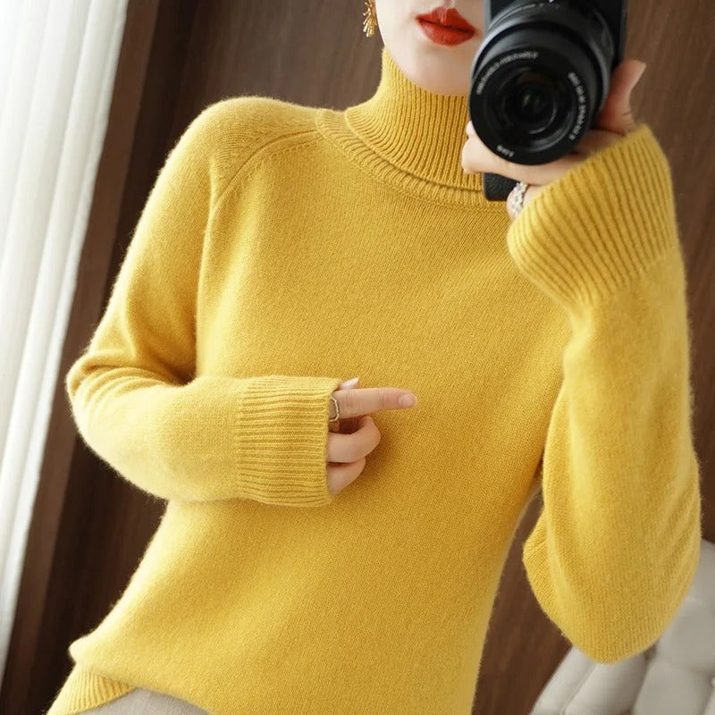 Heidi-Mode Kuscheliger Strickpullover